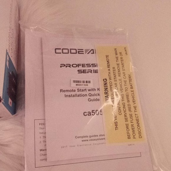 Code Alarm Pro 2 Pack Remote Car Starter And Keyless Entry System 1500 Ft Range - Picture 5 of 11